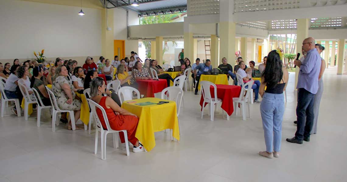 Escola SESI promove acolhida aos professores e colaboradores para o início do ano letivo