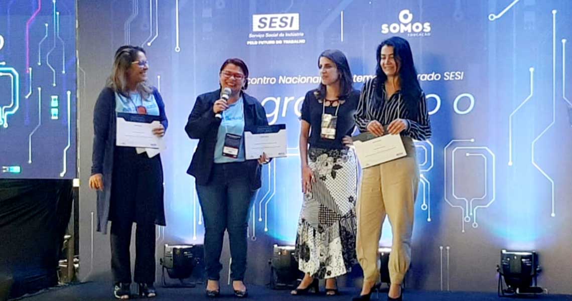 Projeto da Escola SESI/AC é reconhecido em evento nacional, em Brasília