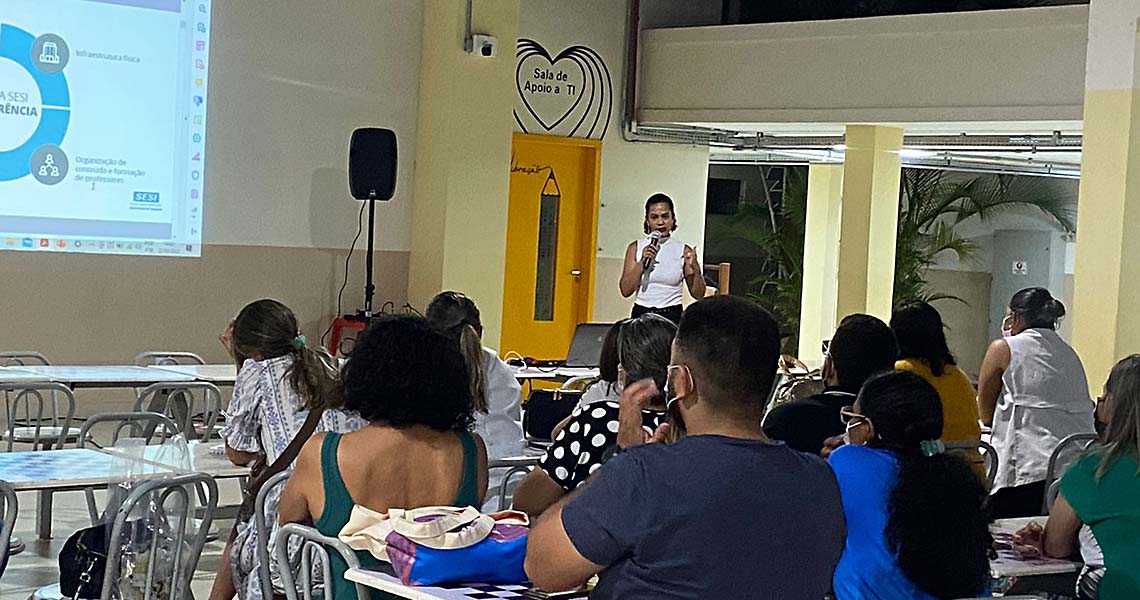 Escola SESI apresenta Programa de Gestão ao corpo docente e colaboradores