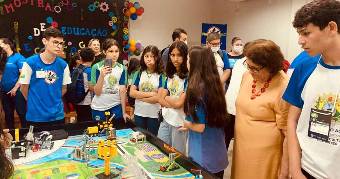 Escola SESI apresenta Educação Tecnológica na Mostra Viver Ciência 2022