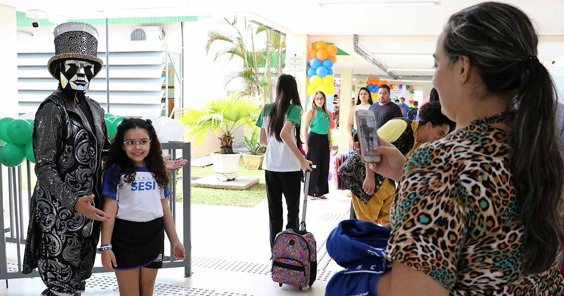 Escola SESI inicia aulas do ano letivo de 2023 em Rio Branco