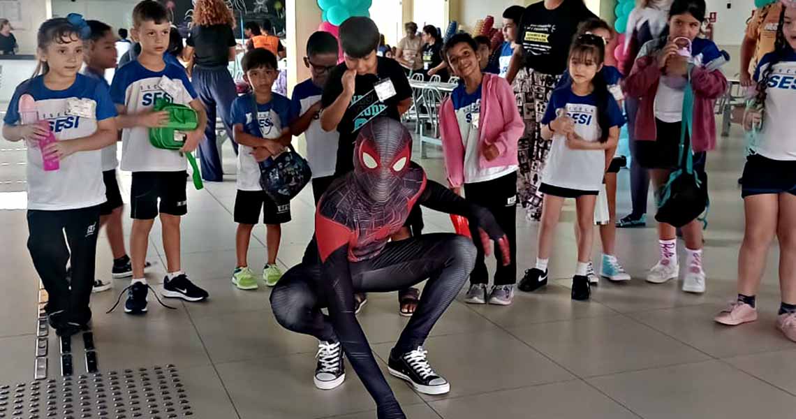 Escola SESI realiza semana de acolhida aos estudantes