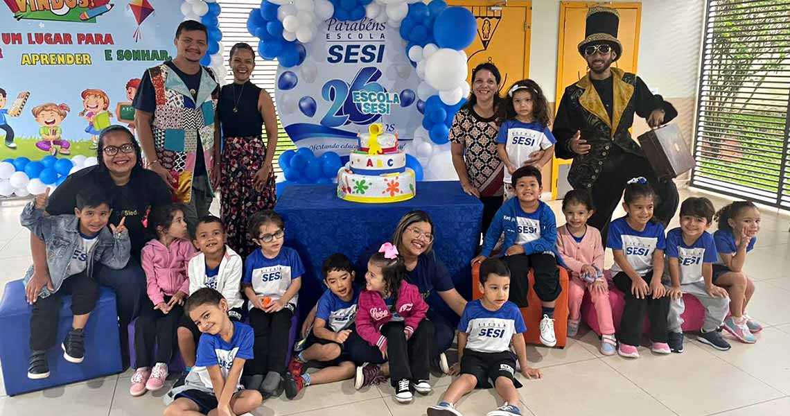 Escola SESI comemora 26 anos de atuação no Acre