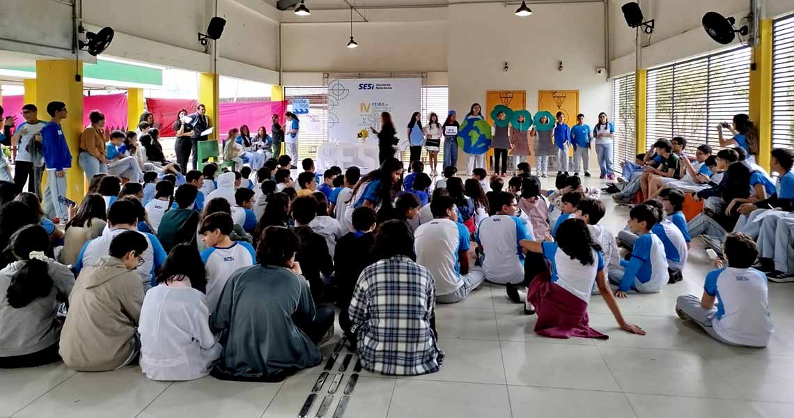 Estudantes da escola SESI/AC apresentam projetos em feira de Ciências, Matemática e suas Tecnologias