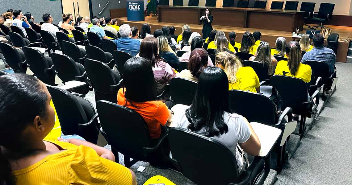 SESI/AC realiza seminário sobre Promoção da Saúde no Trabalho
