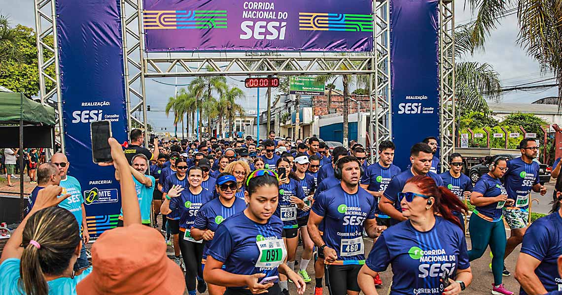 Inscrições para a 2ª Corrida Nacional do SESI encerram no dia 31 de março